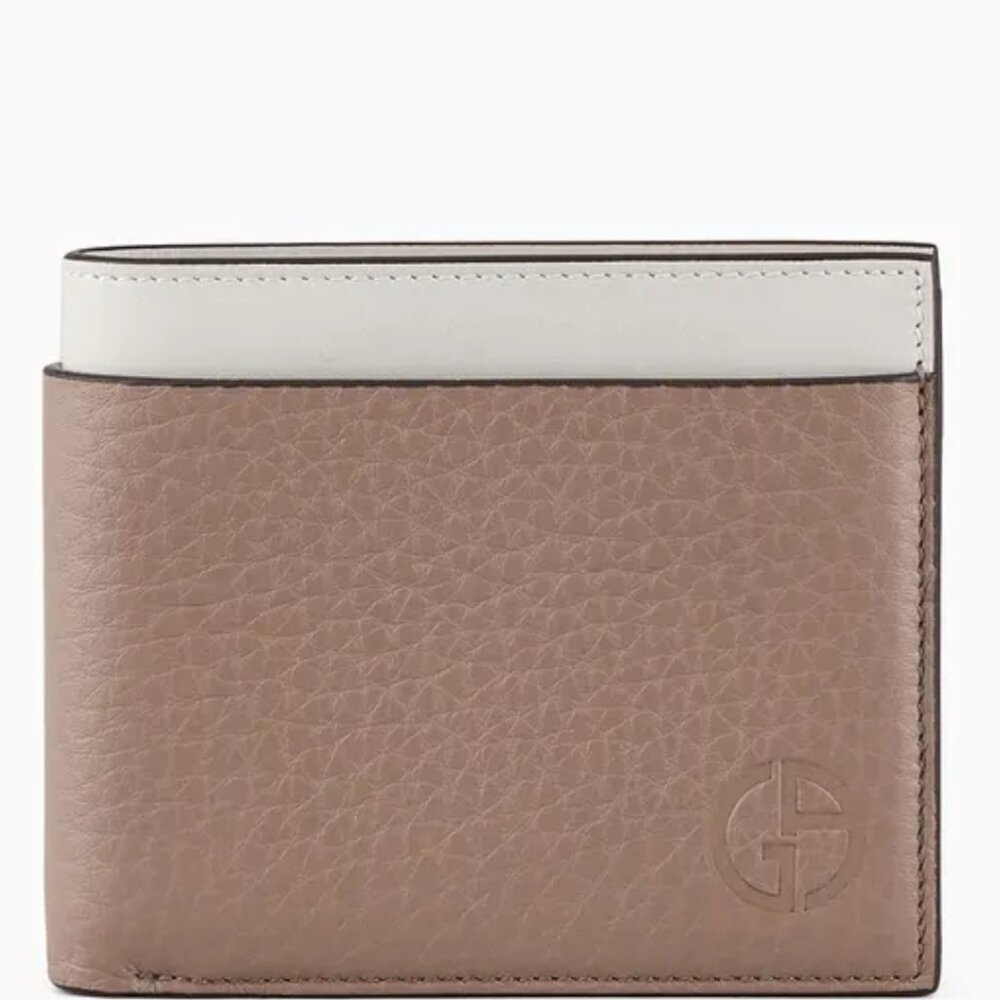 Giorgio Armani Leather Bifold Wallet